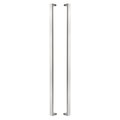 Sure-Loc Hardware Sure-Loc Hardware 72 Square Long Door Pull, Double-Sided, Satin Stainless PL-2SQ72 32D